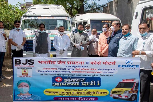 കൊവിഡ്-19; മഹാരാഷ്ട്രയിൽ മൊബൈൽ ഡിസ്പെൻസറികൾ വിന്യസിച്ച് ഫോർസ്