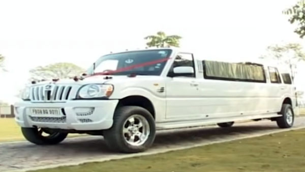 ലിമോസീനായി മാറിയ മഹീന്ദ്ര സ്കോർപ്പിയോ; വീഡിയോ