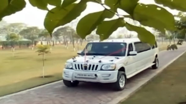 ലിമോസീനായി മാറിയ മഹീന്ദ്ര സ്കോർപ്പിയോ; വീഡിയോ