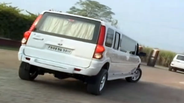 ലിമോസീനായി മാറിയ മഹീന്ദ്ര സ്കോർപ്പിയോ; വീഡിയോ
