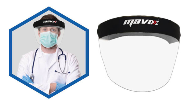 പുനരുപയോഗിക്കാൻ കഴിയുന്ന ഫെയ്സ് ഷീൽഡുകൾ അവതരിപ്പിച്ച് മാവോക്സ് ഹെൽമെറ്റുകൾ