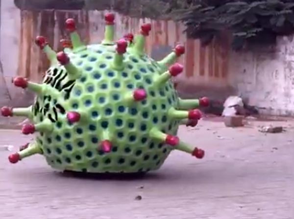 തെലുങ്കാനയിൽ കൊവിഡ്-19 അവബോധത്തിനായി ഇനി കൊറോണ കാർ 