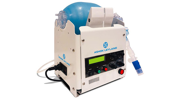 കൊവിഡ്-19; കുറഞ്ഞ ചിലവില്‍ വെന്റിലേറ്ററുമായി അശോക് ലെയ്‌ലാന്‍ഡ്