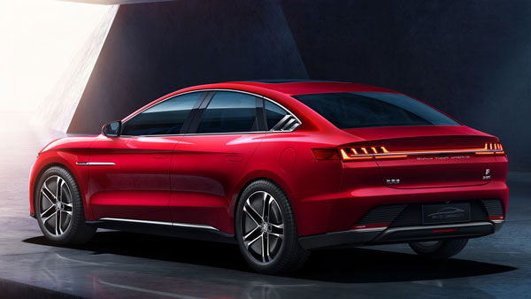 ടെസ്‌ല മോഡൽ 3 -ക്ക് വെല്ലുവിളിയായി ഹാൻ ഇവി അവതരിപ്പിച്ച് BYD