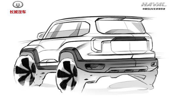 ഹവാൽ എസ്‌യുവിയുടെ പുതിയ രേഖാചിത്രങ്ങൾ വെളിപ്പെടുത്തി ഗ്രേറ്റ് വോൾ മോട്ടോർ