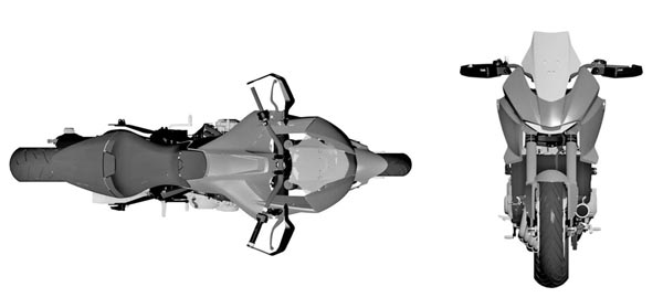 ഹോണ്ട CB4X പേറ്റന്റ് ഇമേജുകൾ പുറത്ത്