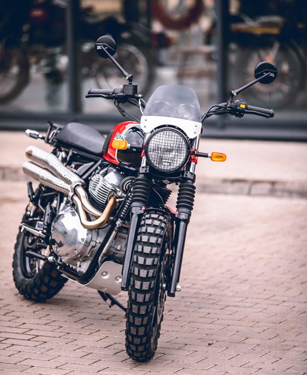 വിദേശത്തു നിന്ന് ഒരു ഇന്റര്‍സെപ്റ്റര്‍ MCH സ്‌ക്രാംബ്ലര്‍, അറിയാം കൂടുതൽ 