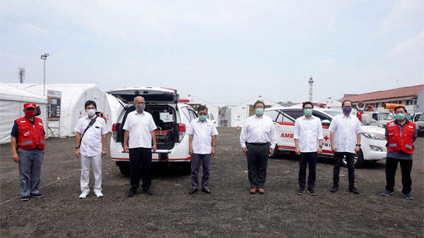 കൊവിഡ് പ്രതിരോധം; ഇന്തോനേഷ്യയിൽ ഇന്നോവ ആംബുലൻസ് അവതരിപ്പിച്ച് ടൊയോട്ട