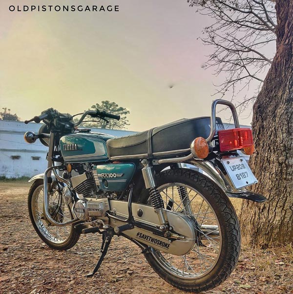 പഴമയുടെ മനോഹാരിത പുനരുധരിച്ച് യമഹ RX100