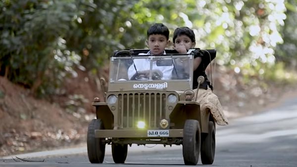 സമൂഹ മാധ്യമങ്ങളിൽ ഹിറ്റായി ലൂസിഫർ മാതൃകയിൽ നിർമ്മിച്ച കുഞ്ഞൻ നെടുംമ്പള്ളി ജീപ്പ്
