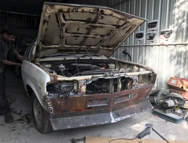 കുപ്പയിൽ നിന്നും മോചനം നേടി റെട്രോ മോഡിഫൈഡ് കോണ്ടസ