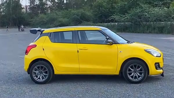 മഞ്ഞ പുടവയിൽ അണിഞ്ഞൊരുങ്ങി മാരുതി സ്വിഫ്റ്റ്