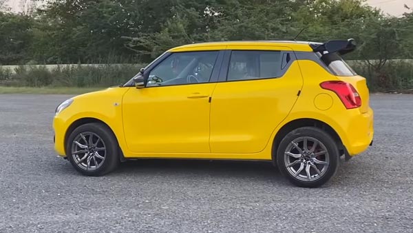 മഞ്ഞ പുടവയിൽ അണിഞ്ഞൊരുങ്ങി മാരുതി സ്വിഫ്റ്റ്