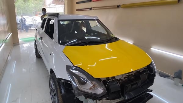 മഞ്ഞ പുടവയിൽ അണിഞ്ഞൊരുങ്ങി മാരുതി സ്വിഫ്റ്റ്