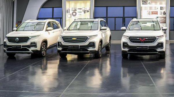 എം‌ജി ഹെക്ടറും അതിന്റെ റീ ബാഡ്ജ് എസ്‌യുവി മോഡലുകളും