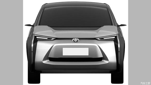 ചൈനയിൽ ഇലക്ട്രിക് ക്രോസ്ഓവറുകളുടെ ഡിസൈൻ പേറ്റൻഡ് ഫയൽ ചെയ്ത് ടൊയോട്ട