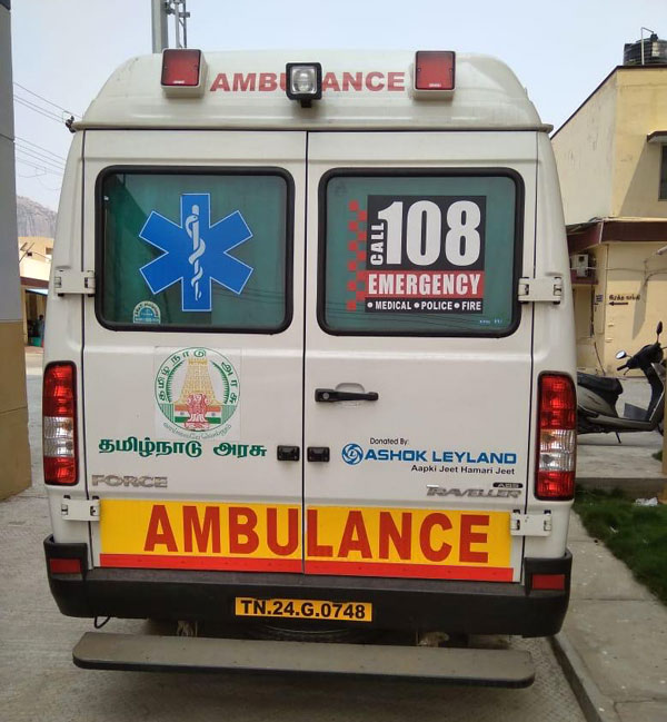 കൊവിഡ് പ്രതിരോധം; ആന്ധ്രയിൽ 1,000 ആംബുലൻസുകൾ വിന്യസിച്ച് ഫോഴ്‌സ് മോട്ടോർസ്