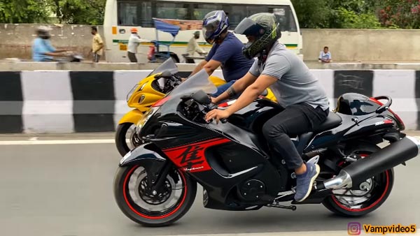 ഹയാബൂസയായി രൂപം മാറി പൾസർ 200 ഇരട്ടകൾ