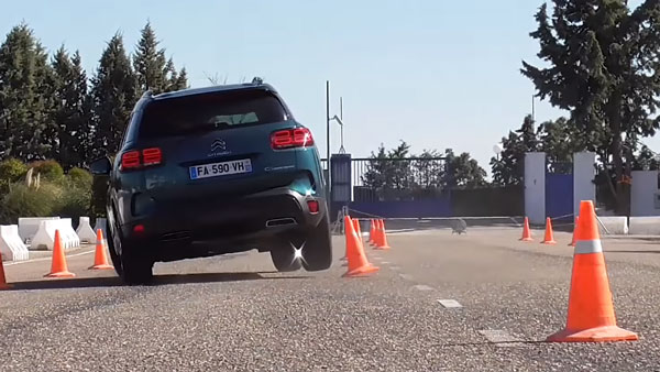 മൂസ് ടെസ്റ്റില്‍ കരുത്ത് തെളിയിച്ച് സിട്രണ്‍ C5 എയര്‍ക്രോസ് എസ്‌യുവി; വീഡിയോ