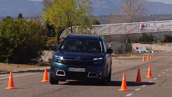 മൂസ് ടെസ്റ്റില്‍ കരുത്ത് തെളിയിച്ച് സിട്രണ്‍ C5 എയര്‍ക്രോസ് എസ്‌യുവി; വീഡിയോ