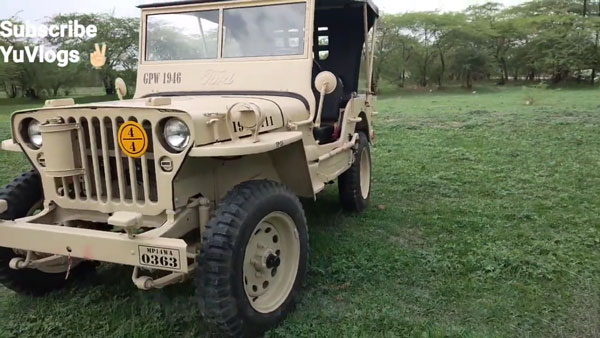 ബൊലേറോ എഞ്ചിൻ കരുത്തിൽ ഒരുങ്ങി 1946 മോഡൽ ഫോർഡ് GPW