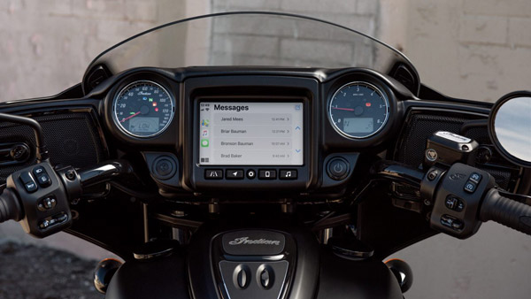 ആപ്പിൾ കാർപ്ലേ കണക്റ്റിവിറ്റിയുമായി ഇന്ത്യൻ മോട്ടോർസൈക്കിൾ