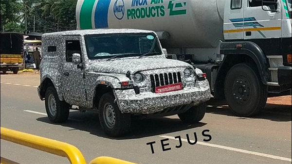 അവസാനഘട്ട പരീക്ഷണയോട്ടങ്ങളുമായി മഹീന്ദ്ര ഥാര്‍; ഹാര്‍ഡ്‌ടോപ്പ് പതിപ്പിന്റെ സ്‌പൈ ചിത്രങ്ങള്‍ പുറത്ത്