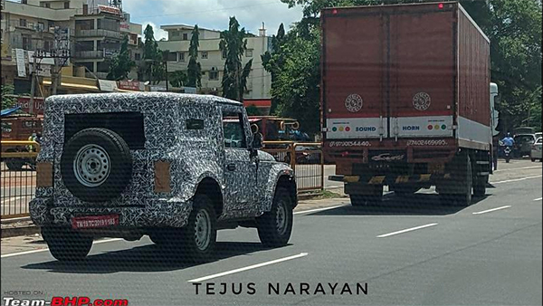 അവസാനഘട്ട പരീക്ഷണയോട്ടങ്ങളുമായി മഹീന്ദ്ര ഥാര്‍; ഹാര്‍ഡ്‌ടോപ്പ് പതിപ്പിന്റെ സ്‌പൈ ചിത്രങ്ങള്‍ പുറത്ത്