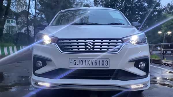 അമോട്രിസ് ബോഡി കിറ്റിൽ അഗ്രസ്സീവായി മാറി മാരുതി എർട്ടിഗ