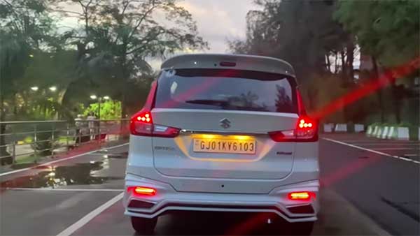 അമോട്രിസ് ബോഡി കിറ്റിൽ അഗ്രസ്സീവായി മാറി മാരുതി എർട്ടിഗ