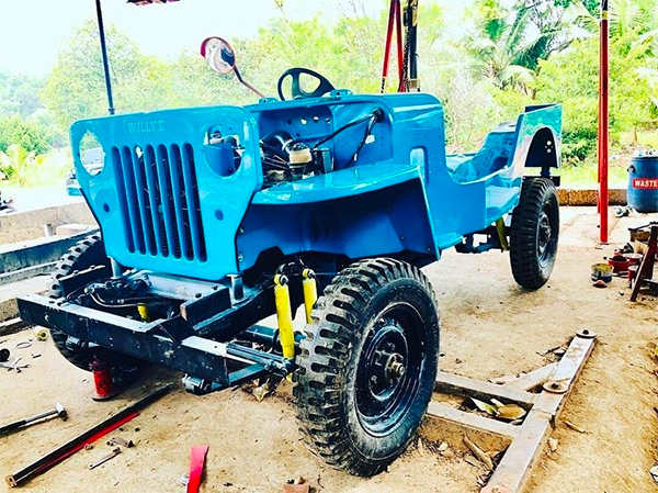 തികഞ്ഞ ഓഫ്-റോഡറായി മാറിയ മഹീന്ദ്ര CJ3B