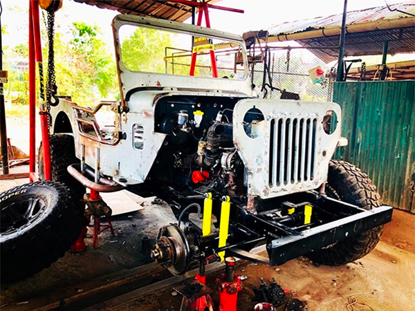 തികഞ്ഞ ഓഫ്-റോഡറായി മാറിയ മഹീന്ദ്ര CJ3B