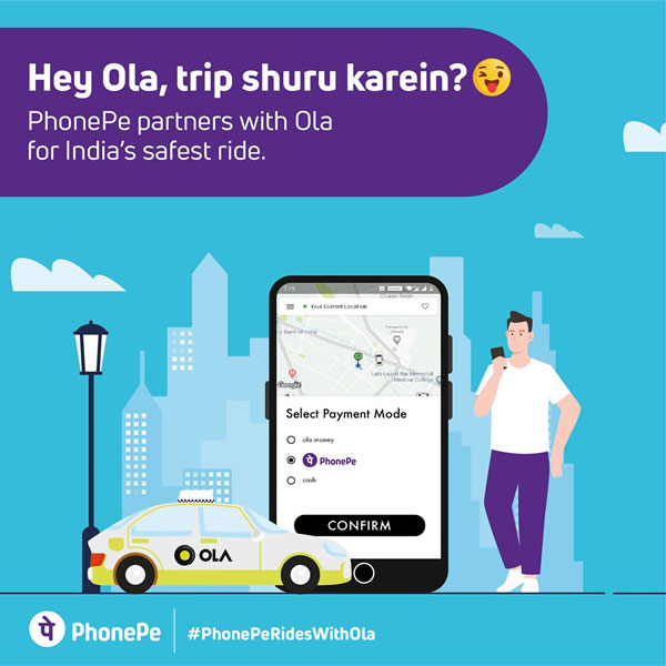 സുരക്ഷിത യാത്രയ്‌ക്കൊപ്പം ക്യാഷ്ബാക്കും; ഫോണ്‍പേ, ഓല കൂട്ടുകെട്ടിലെ ഓഫറുകള്‍ ഇങ്ങനെ