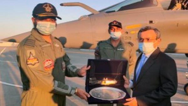 ഇന്ത്യൻ വ്യോമസേനയുടെ ഭാഗമാവാൻ അഞ്ച് റാഫേൽ വിമാനങ്ങൾ നാളെ എത്തും