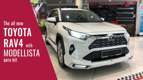 എയ്‌റോ ബോഡി കിറ്റിൽ അണിഞ്ഞൊരുങ്ങി ടൊയോട്ട RAV4 എസ്‌യുവി