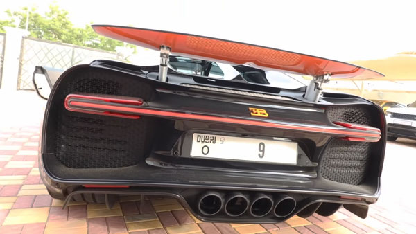 52 കോടി രൂപ വിലമതിക്കുന്ന നമ്പർ പ്ലേറ്റുമായി ബുഗാട്ടി ഷിറോൺ