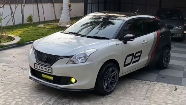 ഹോട്ട് ലുക്കിൽ കസ്റ്റമൈസ്ഡ് മാരുതി ബലേനോ