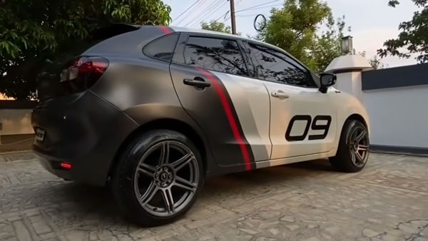 ഹോട്ട് ലുക്കിൽ കസ്റ്റമൈസ്ഡ് മാരുതി ബലേനോ