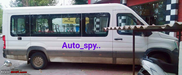 ഫോഴ്‌സ് T1N പീപ്പിൾ മൂവറിന്റെ സ്പൈ ചിത്രങ്ങൾ പുറത്ത്