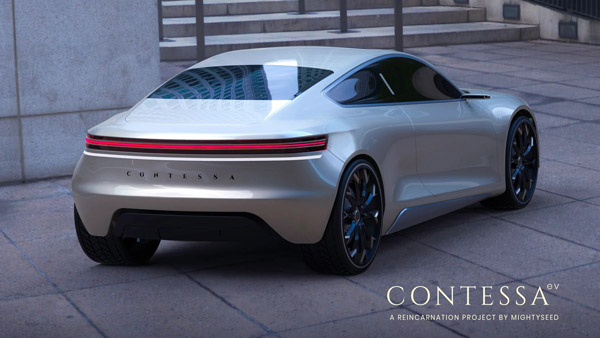 ഫ്യൂച്ചറിസ്റ്റ് രൂപത്തിൽ കോണ്ടസ ഇവി കൺസെപ്റ്റ്