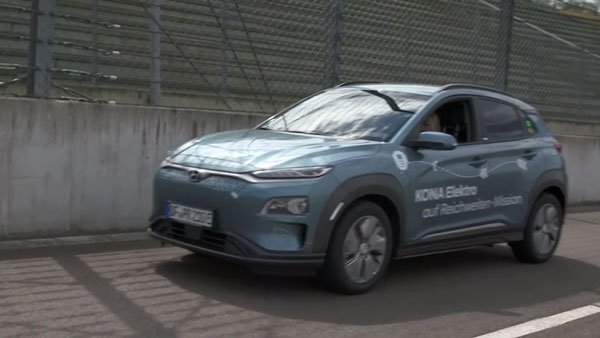 ഒറ്റ ചാർജിൽ 1026 കിലോമീറ്റർ മൈലേജ്; ചരിത്രം കുറിച്ച് ഹ്യുണ്ടായി കോന ഇവി