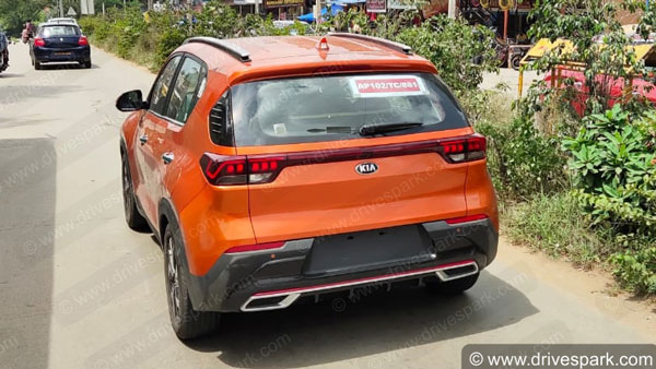 ആഗോള അരങ്ങേറ്റത്തിന് തൊട്ട് പിന്നാലെ നിരത്തിൽ പ്രത്യക്ഷപ്പെട്ട് കിയ സോനെറ്റ്