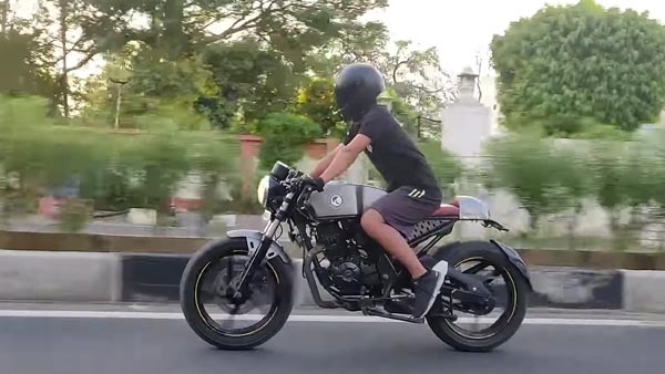 70,000 രൂപയ്ക്ക് കഫേറേസറായി രൂപംമാറി ബജാജ് ഡിസ്കവർ