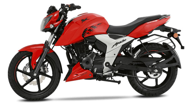 200 -ന് പിന്നാലെ അപ്പാച്ചെ RTR 160 4V -യുടേയും വില ഉയർത്തി ടിവിഎസ്