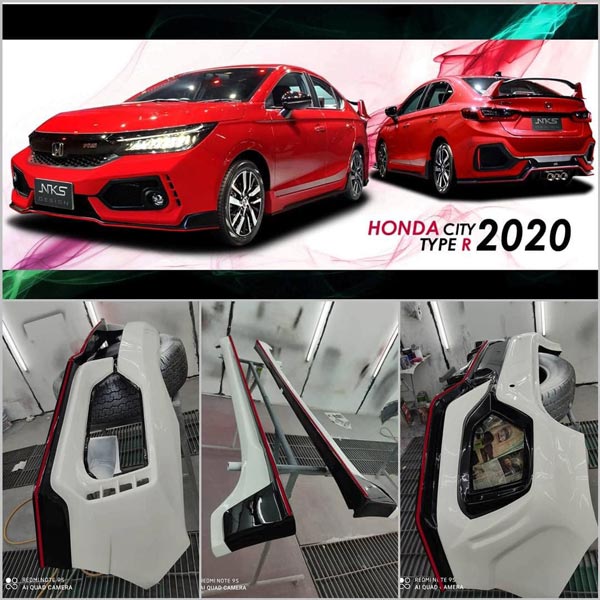 ബോഡി കിറ്റുകളാൽ വിപുലമായി പരിഷ്കരിച്ച ഹോണ്ട സിറ്റി