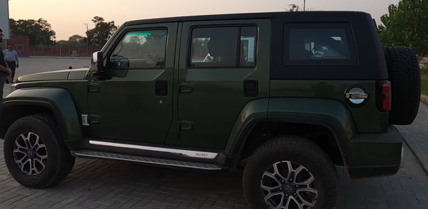 BJ40 പ്ലസ്; ജീപ്പ് റാങ്‌ലറിന്റെ അപരനെ പാക്കിസ്ഥാനിൽ അവതരിപ്പിക്കാനൊരുങ്ങി BAIC