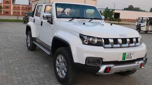 BJ40 പ്ലസ്; ജീപ്പ് റാങ്‌ലറിന്റെ അപരനെ പാക്കിസ്ഥാനിൽ അവതരിപ്പിക്കാനൊരുങ്ങി BAIC