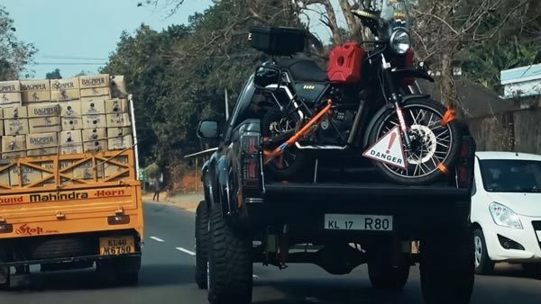 ബാബ്സ് എന്ന മോഡിഫൈഡ് V-ക്രോസിന് കൂച്ചുവിലങ്ങിട്ട് എംവിഡി