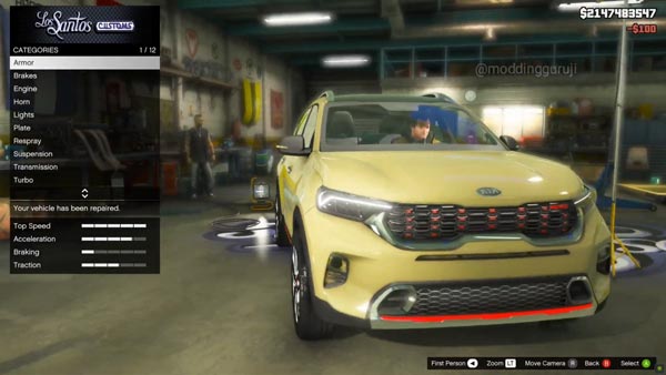 വിപണിയിൽ എത്തും മുമ്പ് ഗെയിമിൽ പ്രത്യക്ഷപ്പെട്ട് കിയ സോനെറ്റ്