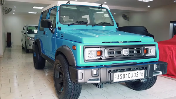 ഫ്യൂച്ചറിസ്റ്റിക് ലുക്കിൽ ഒരുങ്ങിയ മാരുതി ജിപ്‌സി